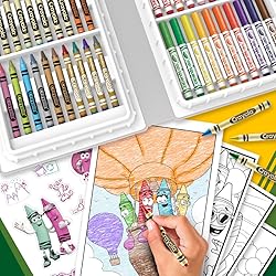 Crayola Coloring Set with Limited Edition Red Art