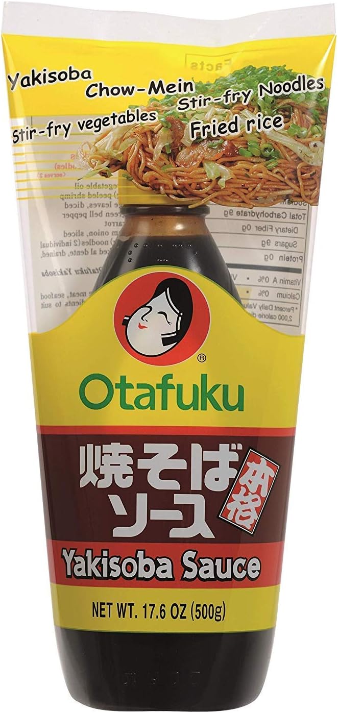 Yakisoba Sauce - 17.6oz by Otafuku. Pack of 2