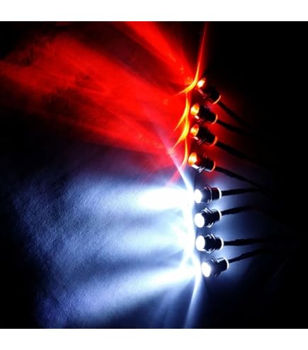 Kit d'éclairage de voiture RC – 12 LED Simulation Smart System Flash Lighting pour modèles à l'échelle 1/10 1/8, modèle de déformation du réservoir