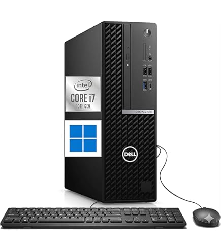 Amazon.com: Dell Optiplex 7080 SFF Desktop | Core i7-10700 - 512GB