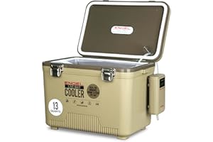 ENGEL Live Bait Cooler PRO for Fishing - Portable Minnow and Bait Bucket with Lithium-Ion Rechargeable Aerator