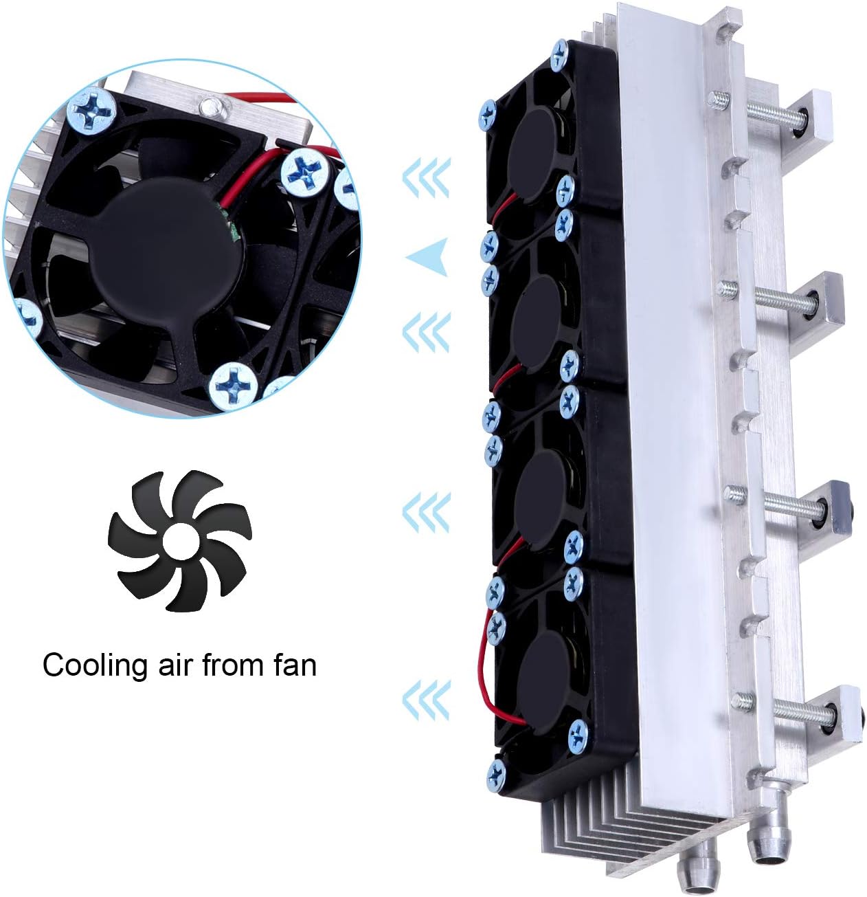 Taidacent TEC1-12706 12V Kit Di Raffreddamento Termoelettrico - 14