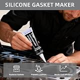 Realth Silicone Gasket Maker 1 Pack 3.53 Oz Ultra Black RTV High Temp view 2