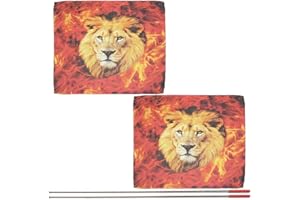 2 Pcs Praise Dance Worship Flags with Scalable Rod Church Praise Flags for Worship Dance Banner Outdoor Practice Performance