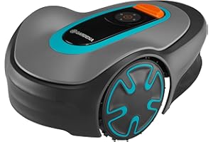 GARDENA 15202-20 SILENO Minimo - Automatic Robotic Lawn Mower, with Bluetooth app and Boundary Wire, one of The quietest in i