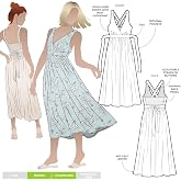 Style Arc Sewing Pattern - Livvy Woven Dress (Sizes 10-22)