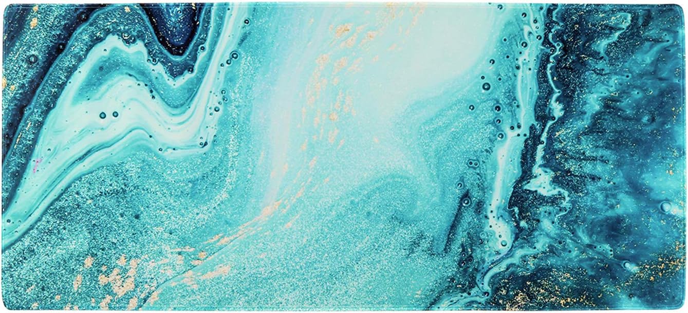 Best computer desk mouse pad top teal