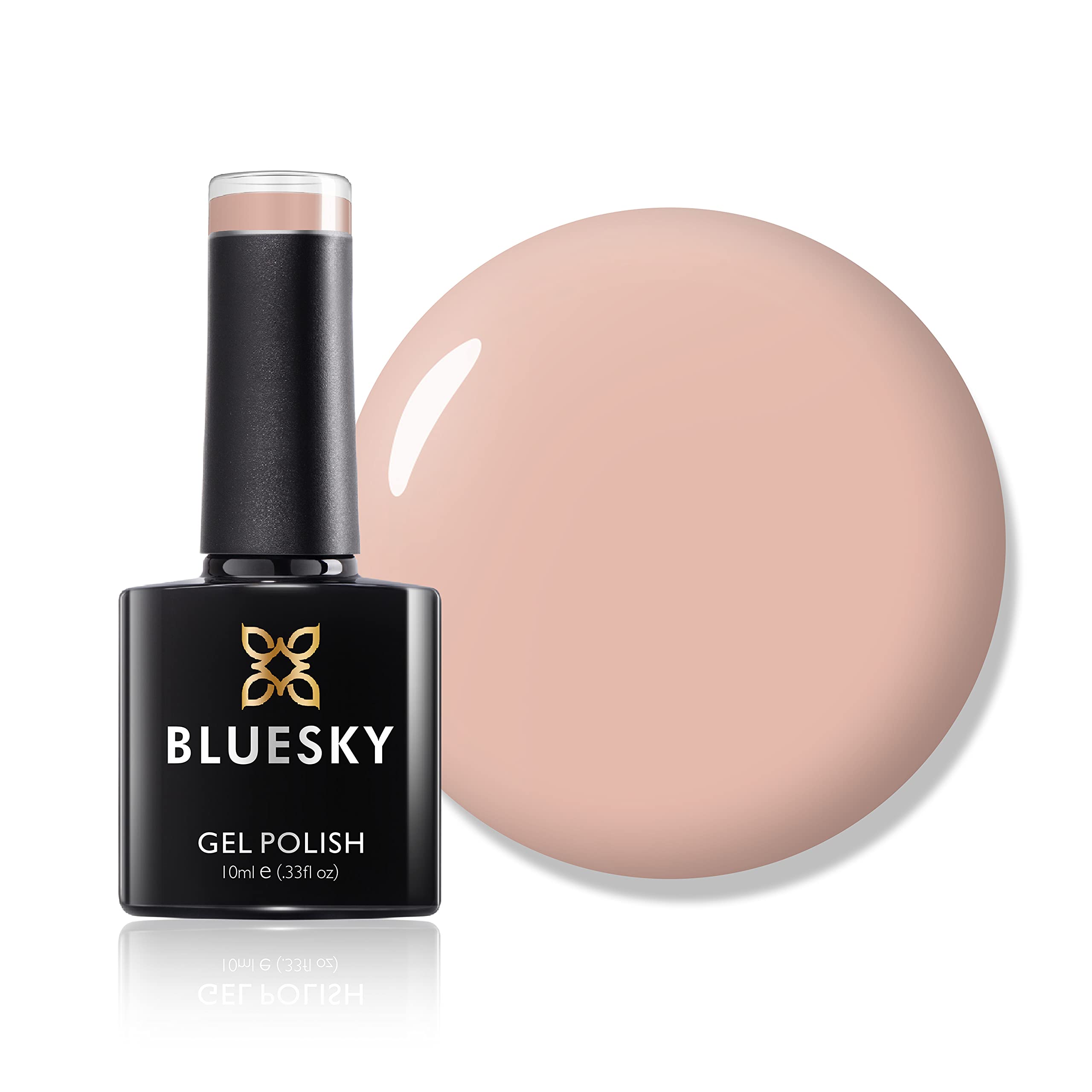 Bluesky Gel Nail Polish, Spring 2020, Picnic Time, SS2004, Pink, Pastel, Nude, Light, Long Lasting, Chip Resistant, 10 ml (Requires Drying Under UV LED Lamp) Amazon Exclusive