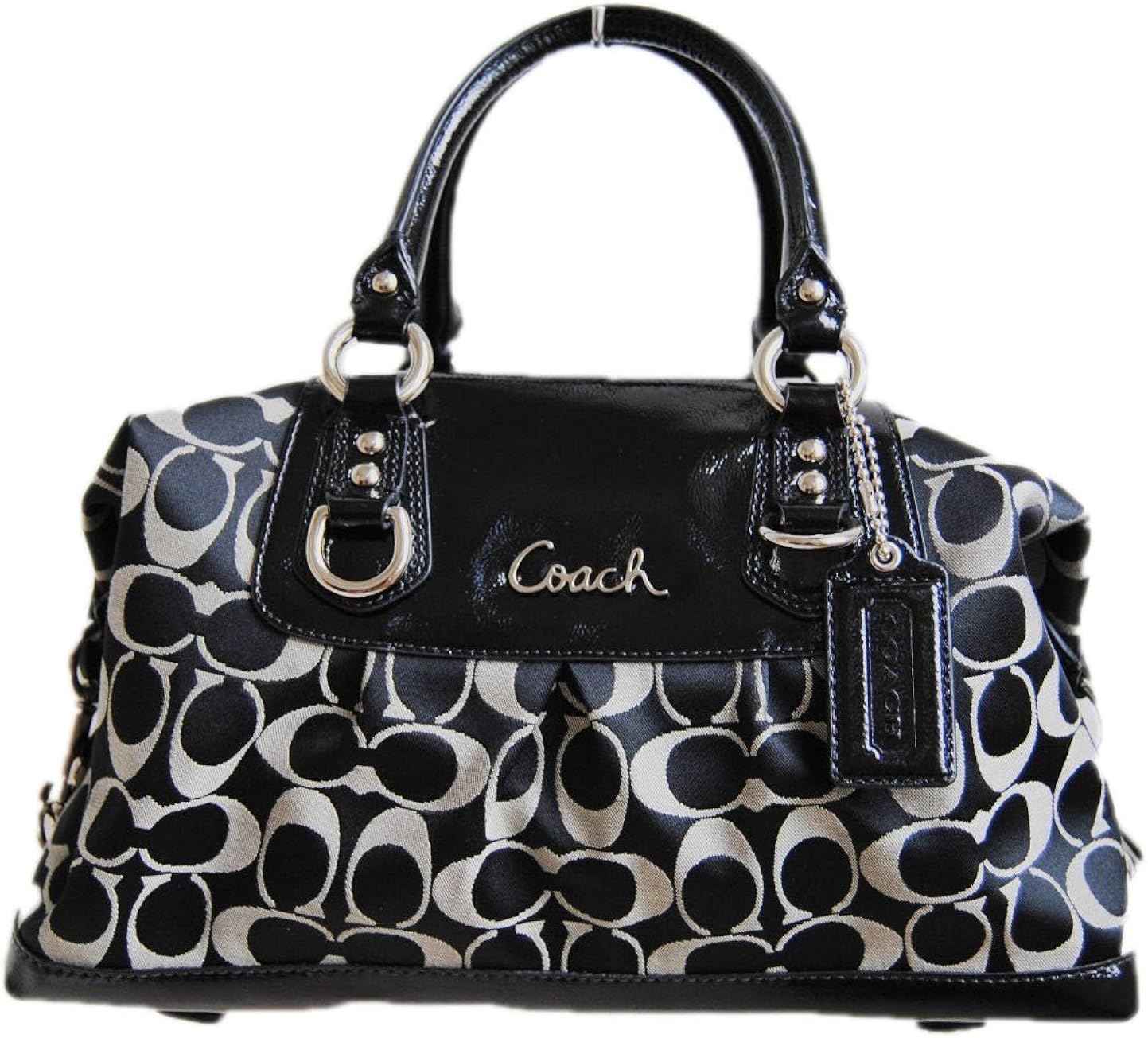 coach ashley signature satchel