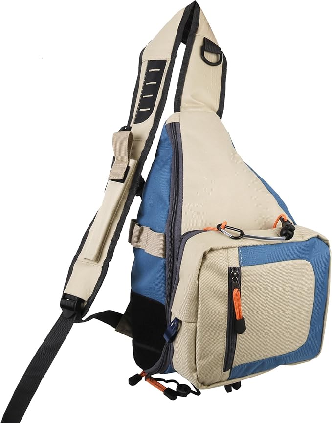 Maxcatch Fly Fishing Sling Pack with Tippet Holder and Line Nipper