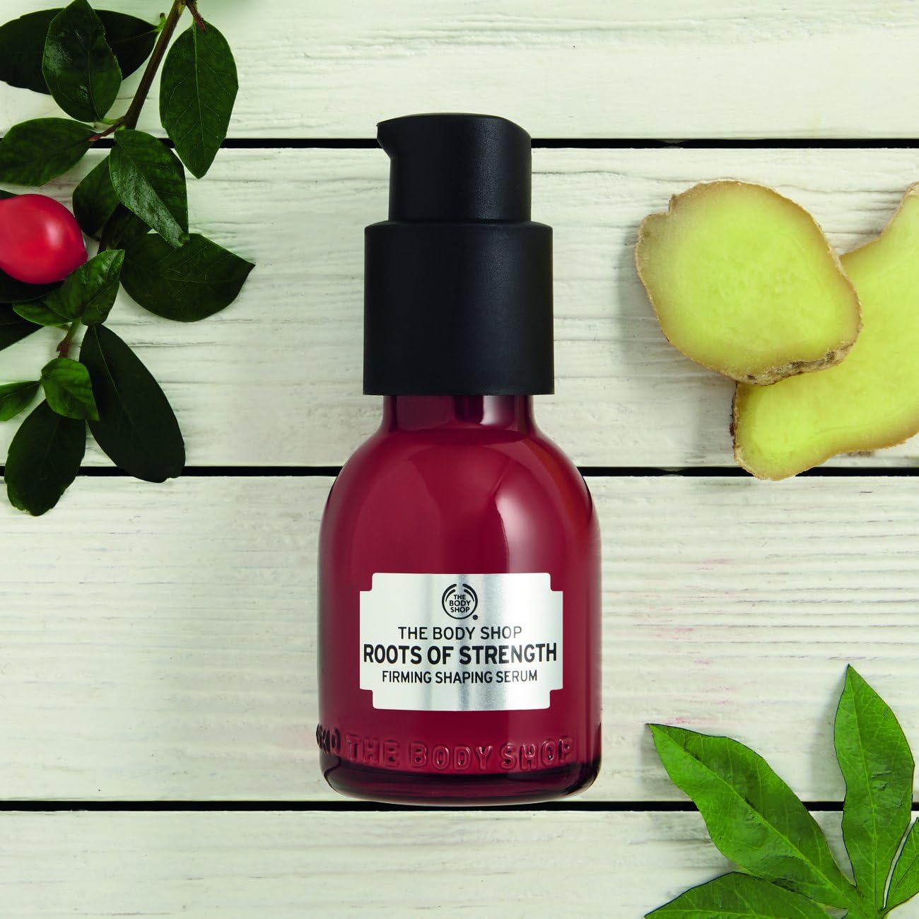 The Body Shop Roots of Strength Firming Shaping Serum 30ml, 30 ml (Pack of 1) - Image 4