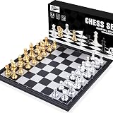 Peradix Travel Chess Board Set Magnetic Pieces Portable Foldable Board view 6