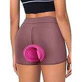 BERGRISAR Women's Cycling Underwear 4D Padded Bike Shorts Biking Bicycle Undershorts Mountain Bike Undershorts