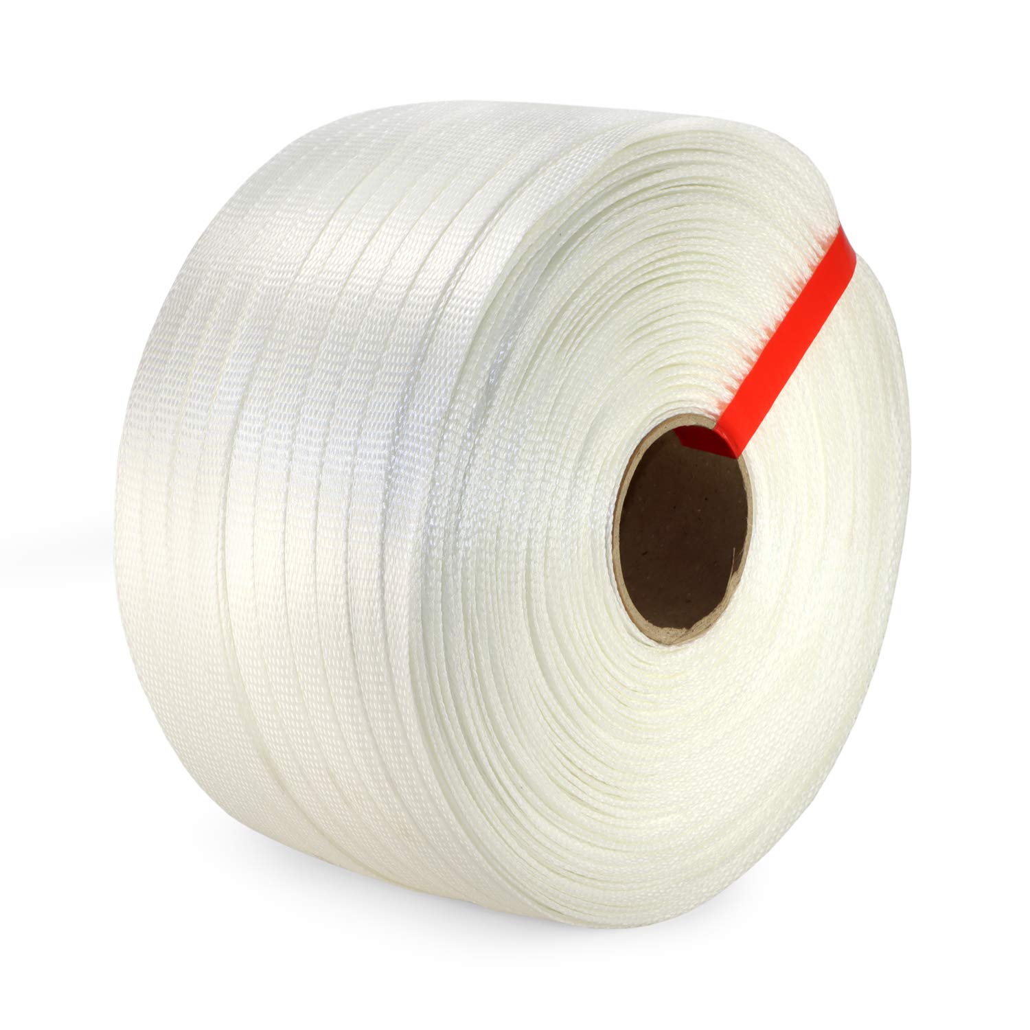 IDL Packaging 3/4" Heavy Duty Woven Cord Strapping Roll, 1640' Length, 1830 lb. Break Strength, 6" x 3" Core