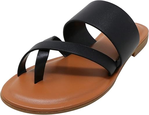 aldo leather flip flops
