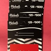 Amazon.com: Michaels Gift Card $25 to $500: Gift Cards
