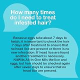 NitWits All-In-One Head Lice Treatment Spray 120ml & Nit Comb view 8