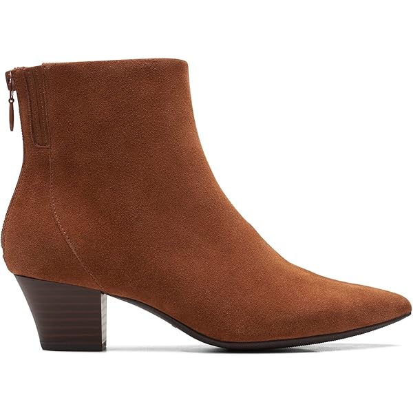 Amazon.com | Clarks Women's Linvale Sea - Dark Tan Leopard Suede