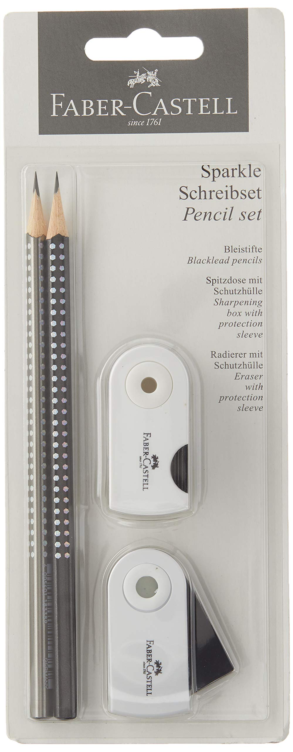 Sparkle Writing Set 4 Pieces SI/Black