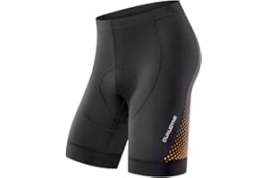 Qualidyne Men's Cycling Bike Shorts 3D Padded Biking Pants Cycle Shorts