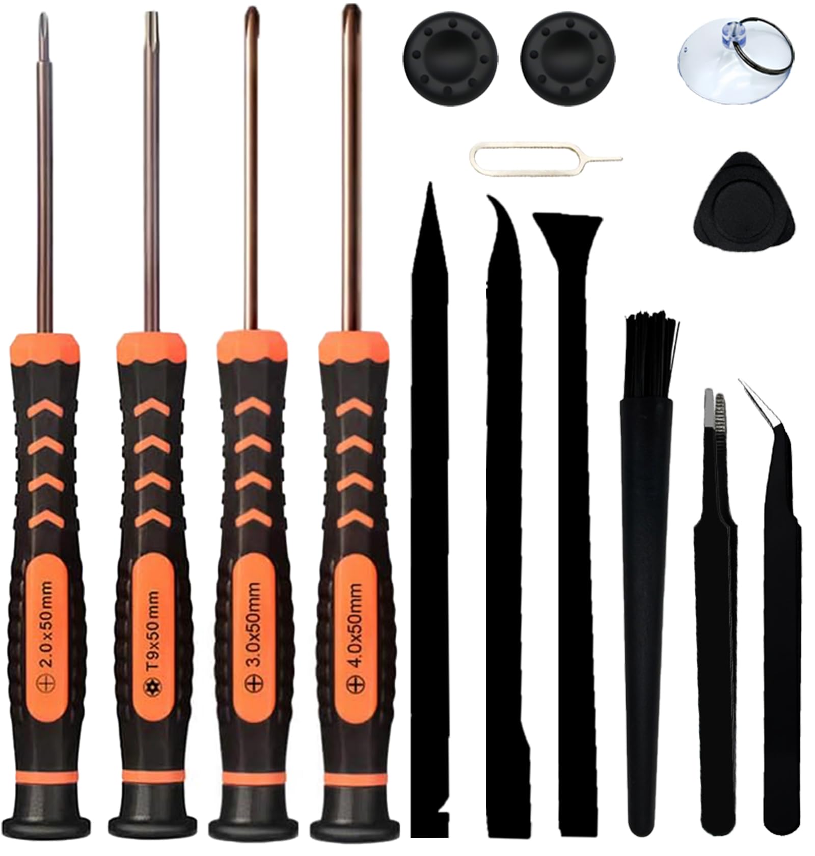 FOR PS4 PS5 Cleaning & Repair Tool Set - Includes TR9 Torx Security Screwdriver + PH00 PH0 PH1 Phillips Drivers for PS4 PS5 Console Teardown & Dust Clean