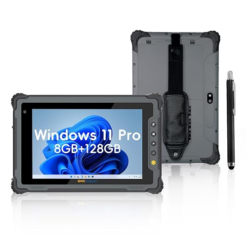 ONERugged Rugged Tablet M80J, 8 inch Windows 11 Pro Tablet, 8GB+128GB ...