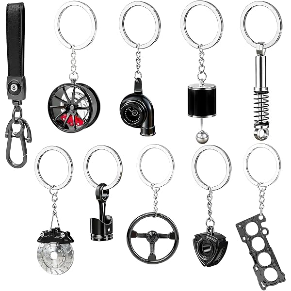 Amazon.com: Frienda 8 Pcs Mini Tool Keychain Car Lovers Key Chain
