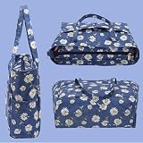 Coopay Knitting Tote Bag Daisy Craft Bag for Knitting Crochet Sewing 14x36x30cm view 6