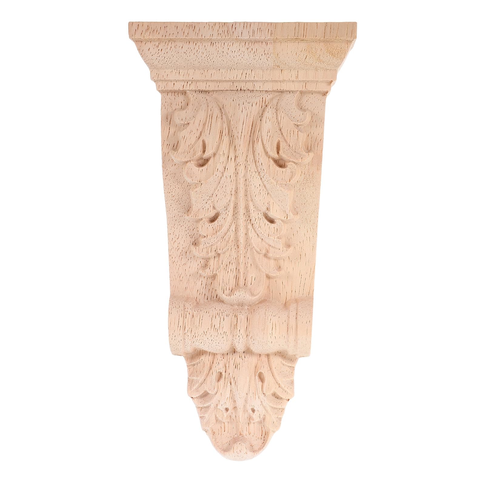 Gadpiparty Hand-Carved Wooden Corbels - European Style Decorative Wall Brackets for Shelves, Mantels & Home Decor | Solid Hardwood, Antique Finish