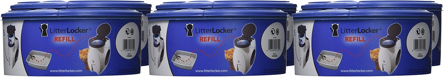 Litter Locker Refill Cartridge 6pk: Pet Supplies
