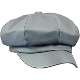 moonsix Newsboy Hat,Plain Cabbie Visor Beret Gatsby Ivy Caps for Women