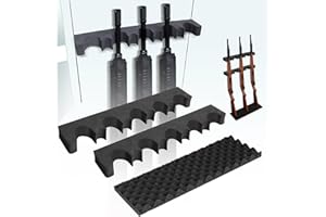 BOOSTEADY Gun Rack for Gun Storage, Gun Safe Accessory for Rifles and Shotguns, Gun Holder in Gun Cabinet, Shotgun Rifle Rest