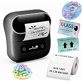 ItriAce M220 Wireless Label Maker Portable Address Printer for 0.78 to 3.14 Inch Labels, for Home Office and Small Business Organization, Compatible with iPhone Android and PC, with 40x30mm Label