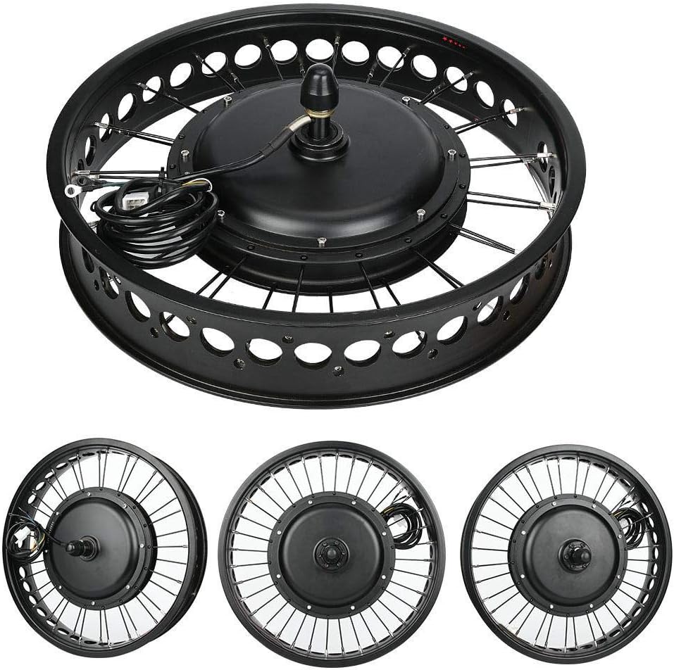 Ruota Anteriore/Posteriore Bici elettrica 48V 1000W 20x4 Pollici con Kit di  conversione Motore mozzo Bici elettrica Metro Sugoyi Kit Motore Bici  Ciclismo Sport e tempo libero berjaya.edu.my