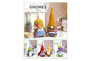 Modèles de gnomes au crochet - Edition Fleurs et Jardin (French Edition)