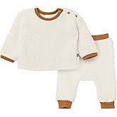 Modern Moments by Gerber Baby Boys' Microplush Drop Shoulder Pant Set