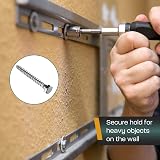 Hinrichs 417pc Wall Screw & Plug Set Storage Case - 4 Plug Sizes, 9 Screw Sizes view 5