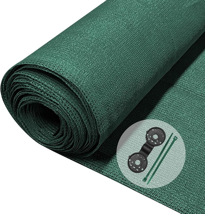 VOUNOT Privacy Netting 1x10m Garden Screen HDPE 75% Shading UV Resistant