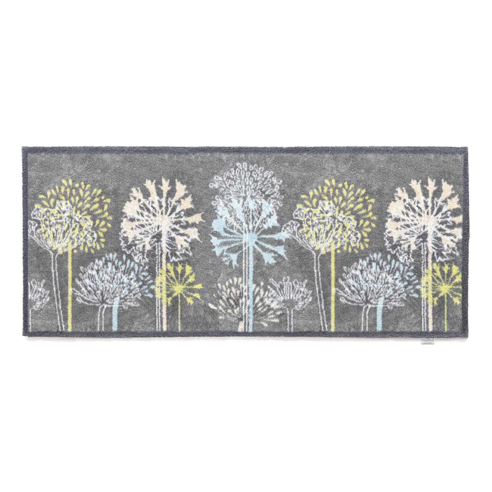 HUG RUG Washable Dirt Trapper Door Mat Kitchen Hallway Doorway, Made in the UK, Nature 17 Runner 65X150