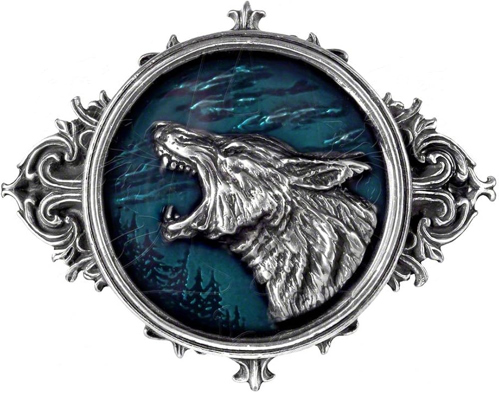 Alchemy Gothic (MetalWear) Wulven Belt Buckle (B74) Amazon.co.uk