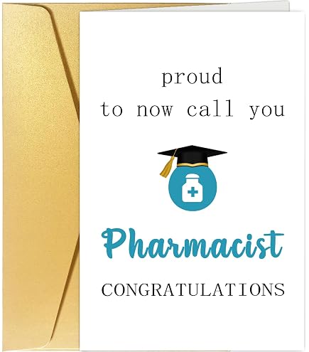 Apotheker-Abschiedskarte | „A Truly Great Pharmacist Is Hard To Find“ | 12,7x17,8 Cm