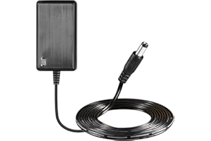 ANPABO 12V Battery Charger for Ride On Toys, 12 Volt 1000mA Charger for Best Choice Products Wrangler Jeep SUV/Kid Trax Dynacraft Ride On Car, 12V Universal Power Supply Adapter