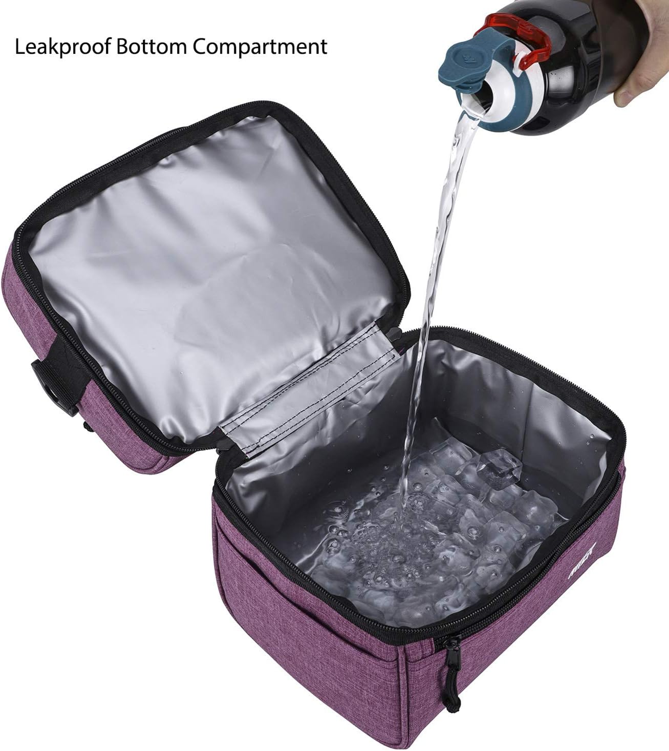 mier insulated lunch box