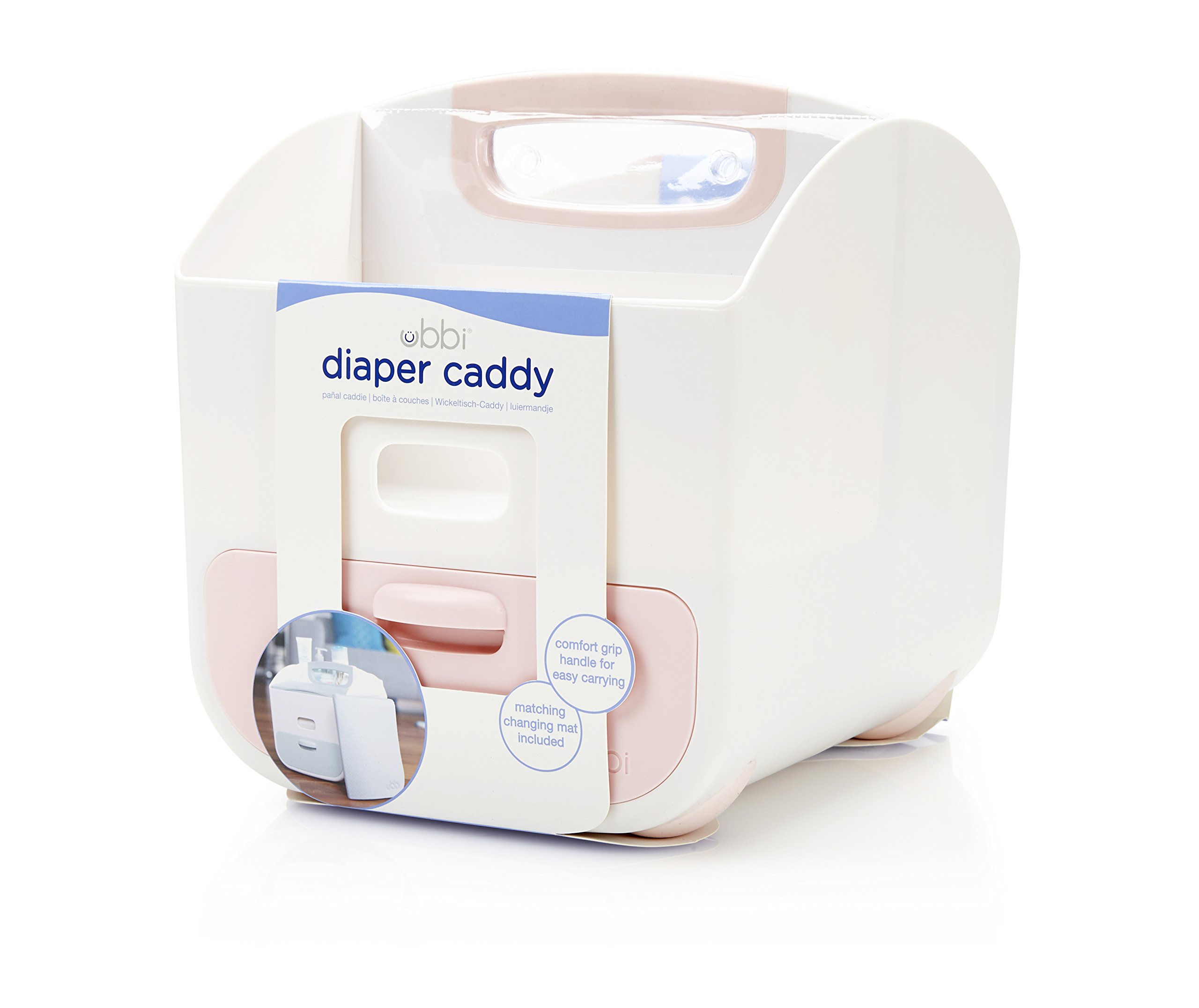 Ubbi Portable Diaper Changing Station Diaper Storage Caddy Organizer