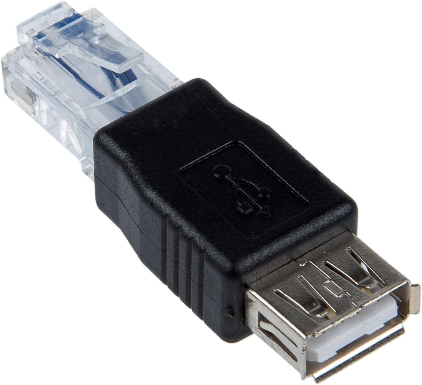 SODIAL(TM) Nuova adattatore USB A femmina a RJ45