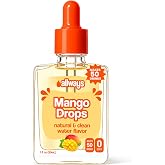 Allways Drops Mango Water Enhancer | Sugar Free | 50 Servings | Natural Flavors &bull; Monk Fruit Sweetened &bull; Dye Free &bull; No Artificial Sweeteners &bull; Zero Calories &bull; Gluten Free &bull; Glass Bottle