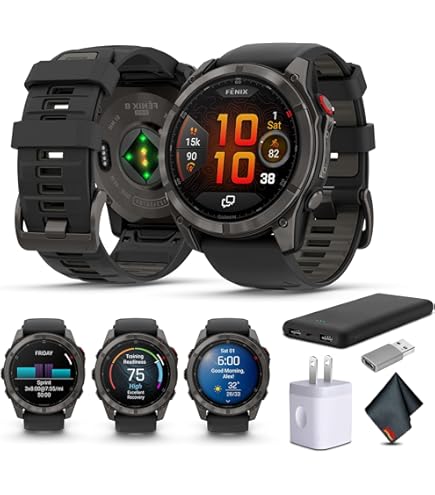 Amazon.com: Garmin Fenix 8 Pro 51mm, AMOLED Display, inReach
