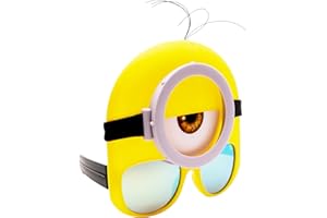 Sun-Staches Minions Costume Accessories | Official Minions Goggles, Hat, Gloves | One Size Fits Most