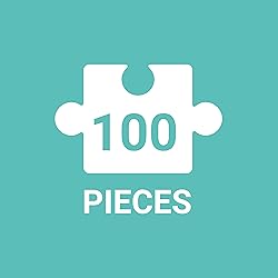 Mudpuppy Fairies Glow in The Dark Puzzle, 100