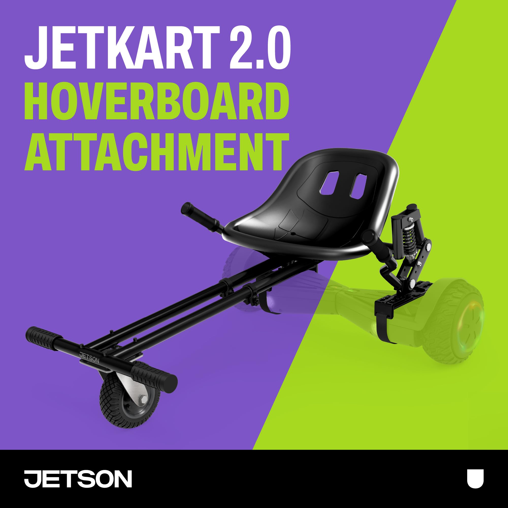 Jetson JetKart 2.0 Universal Hoverboard Attachment, 6